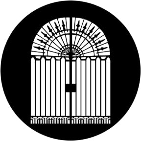 79311 Iron Gate Rosco Stainless Steel Gobo