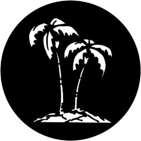 79403 Tropical Tree Rosco Stainless Steel Gobo