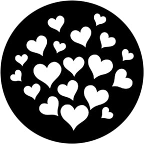 79651 Valentine Rosco Stainless Steel Gobo