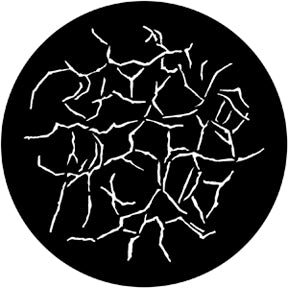 79664 Reflected Water 3 Rosco Stainless Steel Gobo