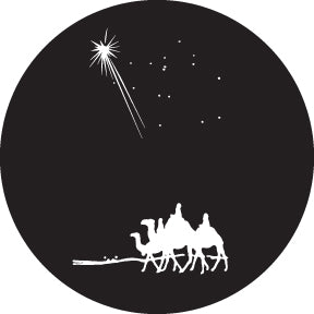 81247 Three Kings - Rosco Colour Glass Gobo
