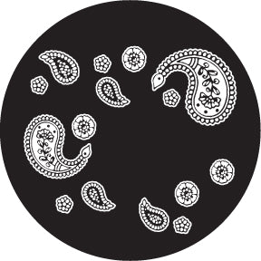82874 Paisley 3 - Rosco Colour Glass Gobo