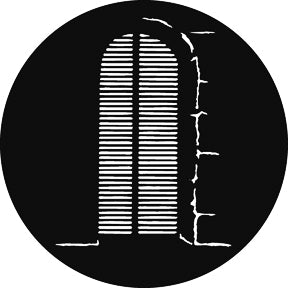 G845 Spanish Shutters - Rosco GAM Standard Steel Gobo