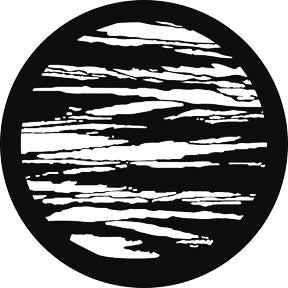 G864 Clouds 28 - Rosco GAM Standard Steel Gobo