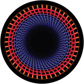 86640 Tron Descent - Rosco Colour Glass Gobo