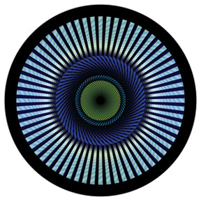 86641 Keyboard Spin - Rosco Colour Glass Gobo