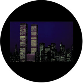 86724 Twin Towers 2 - Rosco Colour Glass Gobo