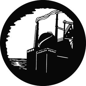 G887 Nuclear Plant - Rosco GAM Standard Steel Gobo