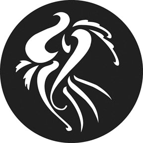 G910 Strutting Breakup - Rosco GAM Standard Steel Gobo