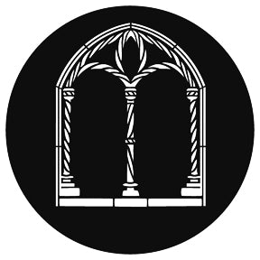 G920 Cloister Arches - Rosco GAM Standard Steel Gobo
