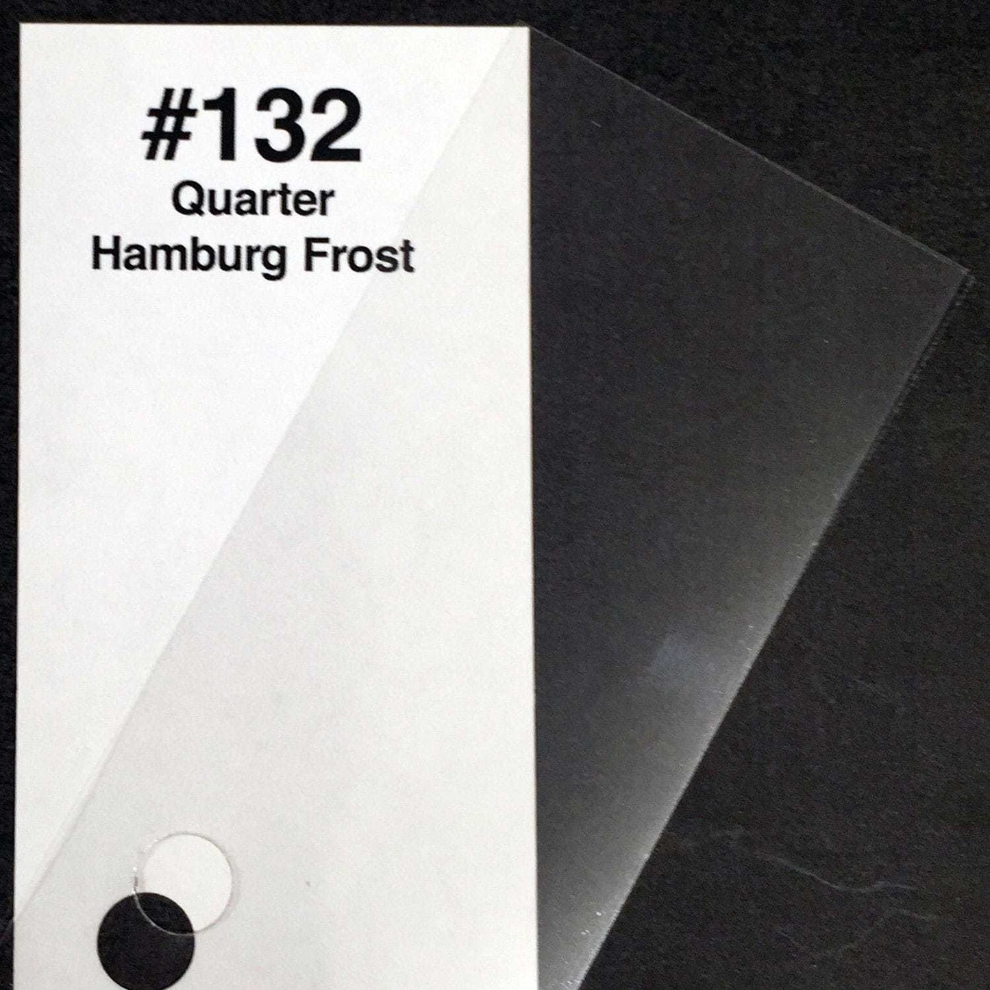 R132 Rosco Roscolux Supergel - Quarter (1/4) Hamburg Frost