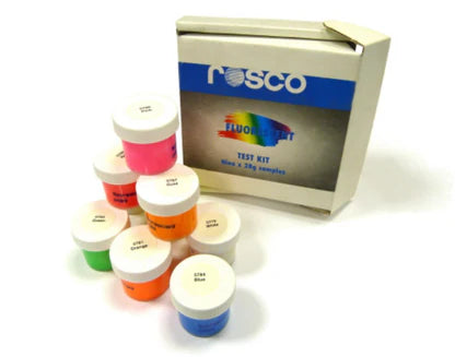 5700 Rosco Fluoresent UV Paint Sample Kit