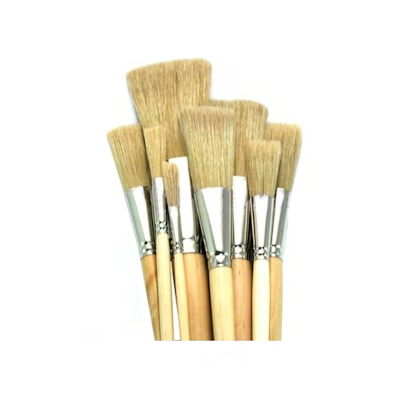 5610 Rosco Iddings Fitch Brushes - 8 Piece Kit - 1/4in.-3in. Ferrule