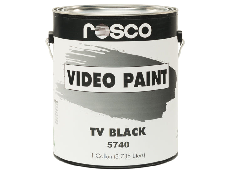 5740 Rosco TV Paint - Black