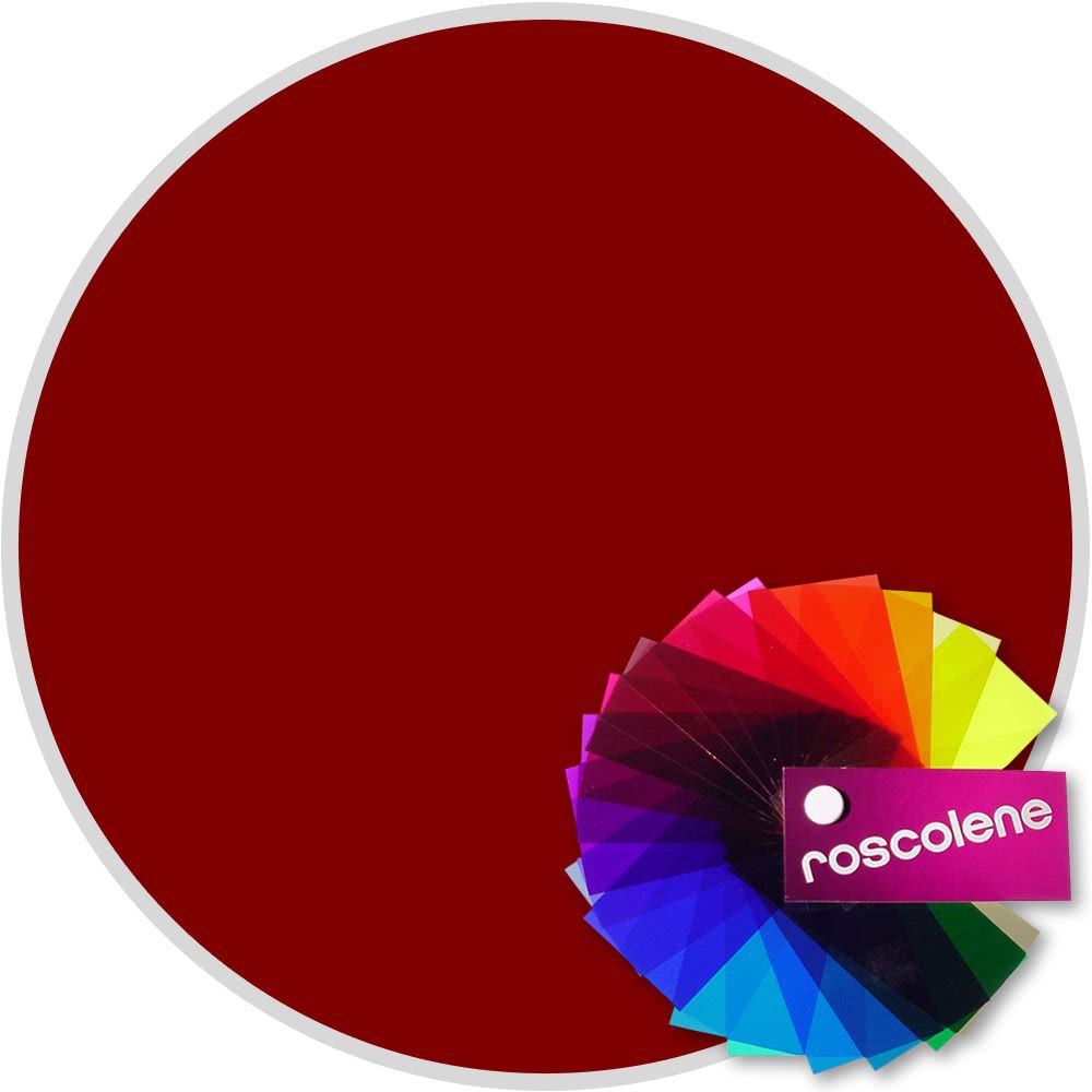 823 Rosco Roscolene - Medium Red