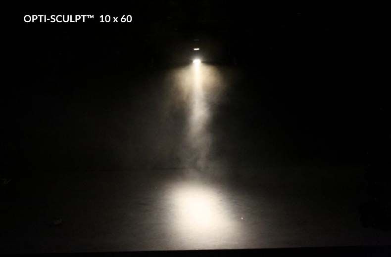 Rosco OPTI SCULPT™ Light Shaping Lens - 10°x 60° 5-Piece Kit (19 cm x 19 cm)