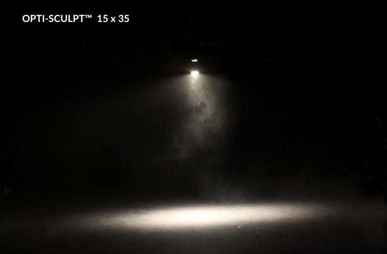 Rosco OPTI SCULPT™ Light Shaping Lens - 15° x 35° 5-Piece Kit (19 cm x 19 cm)