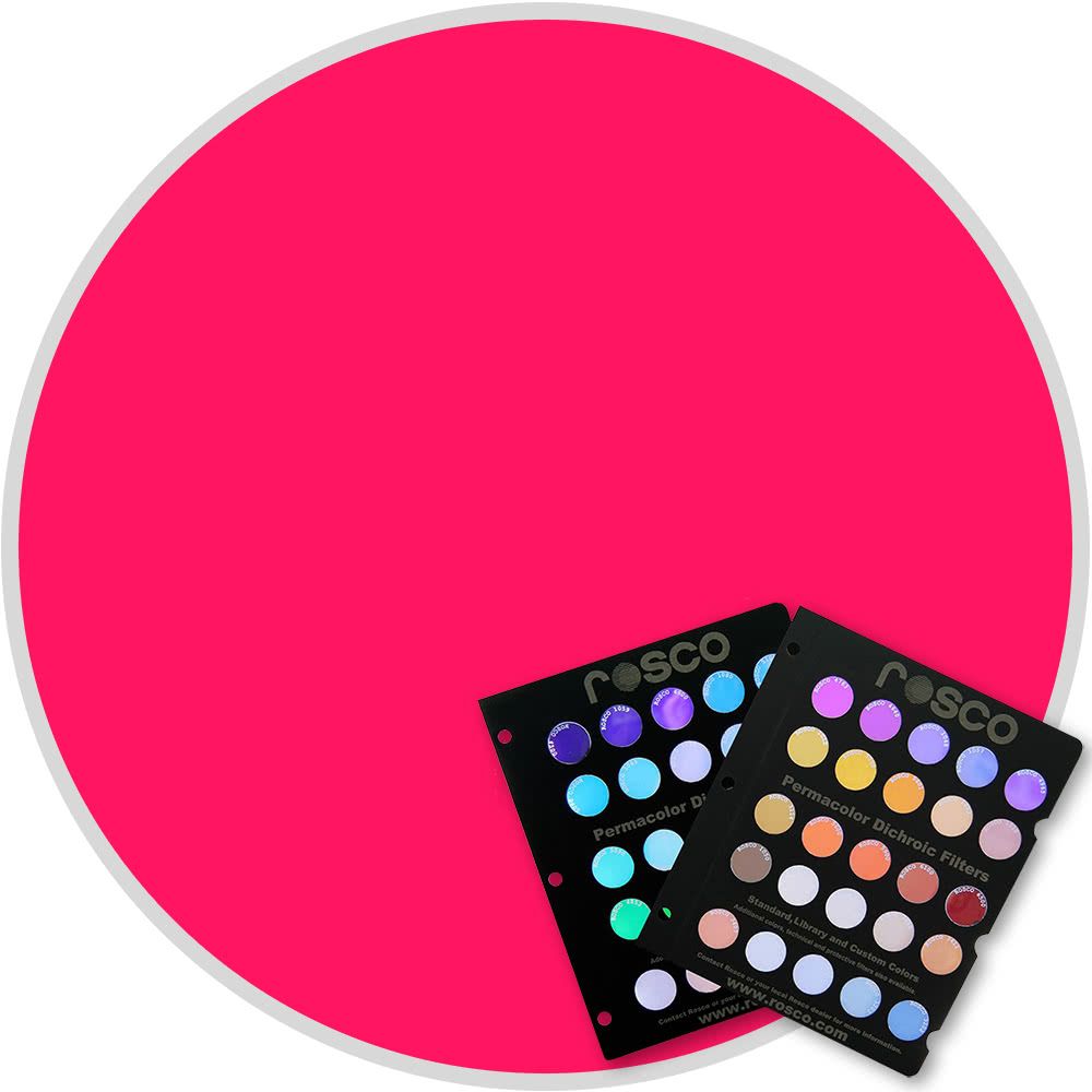 Permacolor™ 4630 Hot Pink - Rosco Dichroic Glass Filter