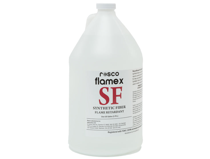 Rosco Flamex SF Fire Retardant for Treating Synthetic Fiber