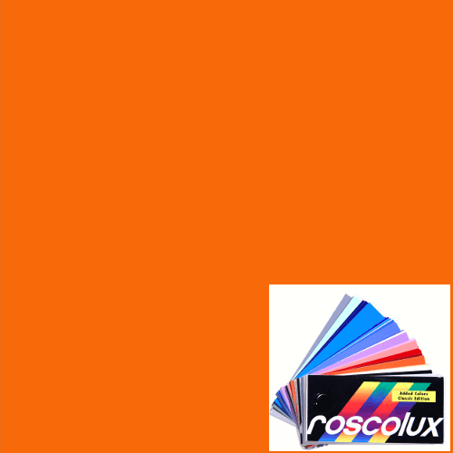 R23 Rosco Roscolux Supergel - Orange