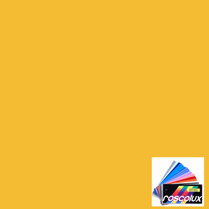R313 Rosco Roscolux Supergel - Light Relief Yellow