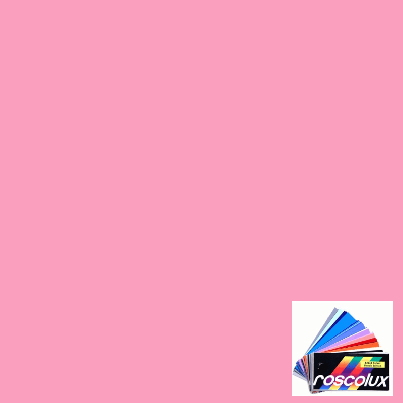 R337 Rosco Roscolux Supergel - True Pink
