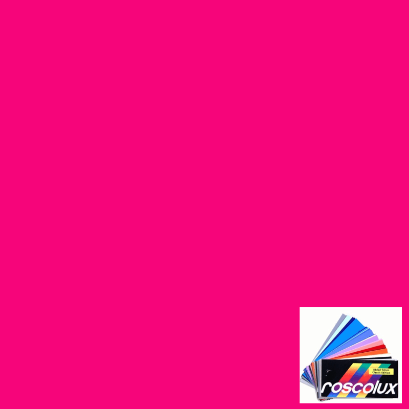R346 Rosco Roscolux Supergel - Tropical Magenta