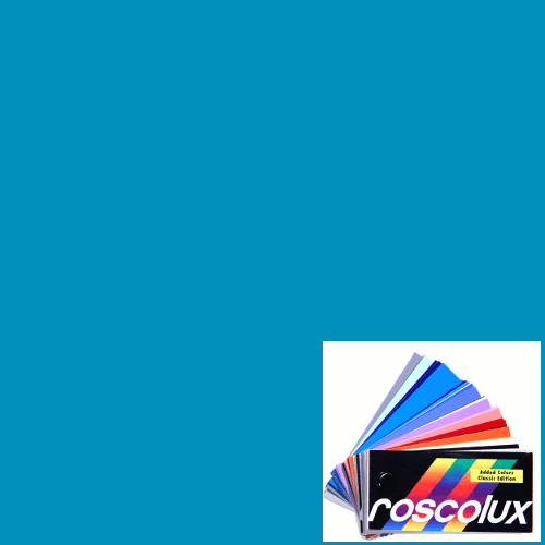 R366 Rosco Roscolux Supergel - Jordan Blue