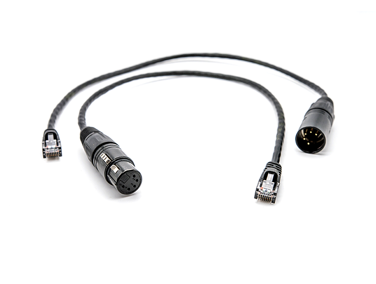 Rosco DMX 5-Pin Male to RJ45 Adaptor