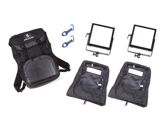 Rosco 2-Head LitePad Vector Daylight Backpack Kit