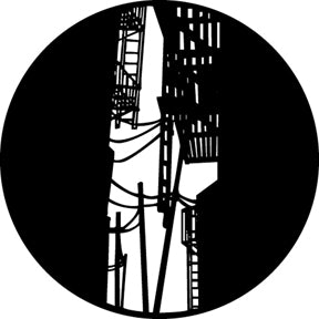G210 City Alley - Rosco Standard Steel Gobo