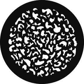 G222 Small Breakup - Rosco Standard Steel Gobo