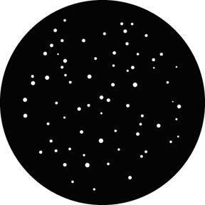 G231 Realistic Stars - Rosco Standard Steel Gobo