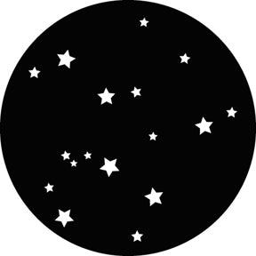 G232 Large Stars - Rosco Standard Steel Gobo