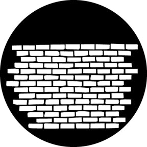 G247 Brick Wall - Rosco Standard Steel Gobo