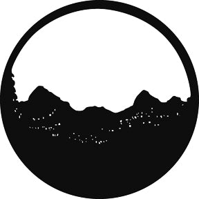 G255 Mountains - Rosco Standard Steel Gobo