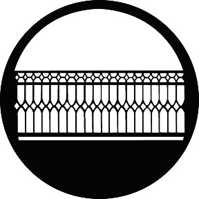 G262 Wrought Iron Fence - Rosco Standard Steel Gobo