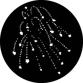 G270 Fireworks - Rosco Standard Steel Gobo