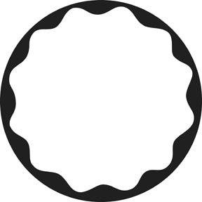 G274 Spotlight Gobo 1 - Rosco Standard Steel Gobo