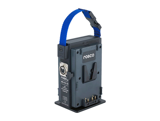 Rosco DMG Lumiere Double V-Lock Battery Mount (for MINI and SL1)