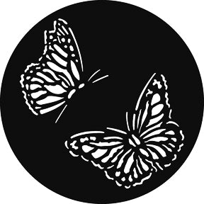 G303 Butterflies - Rosco Standard Steel Gobo
