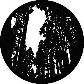 G309 Tall Trees - Rosco Standard Steel Gobo