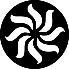 G311 Radial Curves - Rosco Standard Steel Gobo