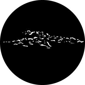 G313 Cloud 15 - Rosco Standard Steel Gobo