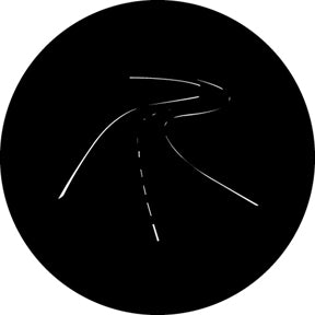 G322 Highway - Rosco Standard Steel Gobo