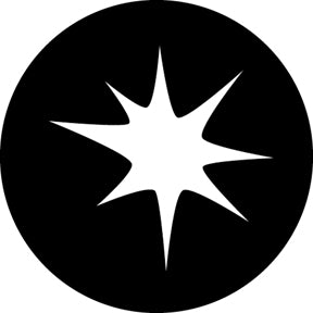 G348 Pow! - Rosco GAM Standard Steel Gobo