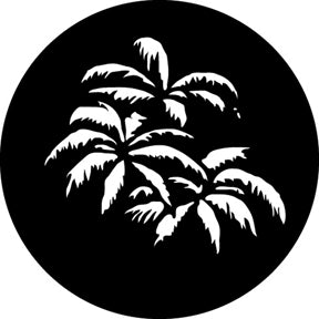 G362 Palm Leaves - Rosco GAM Standard Steel Gobo