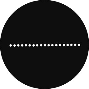 G383 Row of Lights - Rosco GAM Standard Steel Gobo