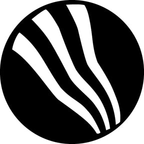 G397 Wavy Searchlights - Rosco GAM Standard Steel Gobo