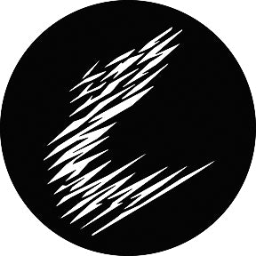 G507 Zig Zag Motion - Rosco GAM Standard Steel Gobo